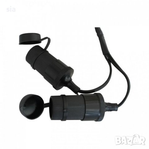 Разклонител за запалка, с 4м кабел, с 2 гнезда, 60W, снимка 2 - Аксесоари и консумативи - 40095461