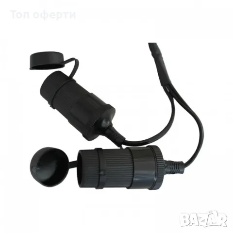 Разклонител за запалка 60W с 4м кабел 55094 с 2 гнезда, снимка 2 - Аксесоари и консумативи - 49334415