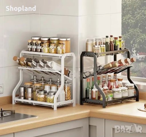 Стойка за подправки на 3 нива, снимка 3 - Аксесоари за кухня - 44194381