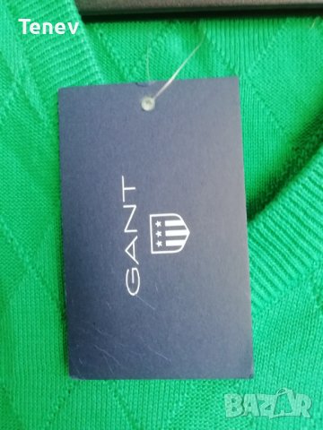 GANT оригинална нова с етикет памучна маркова жилетка размер М, снимка 3 - Тениски - 42249580