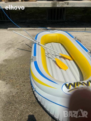 Надуваема лодка с гребла, снимка 2 - Водни спортове - 41586500