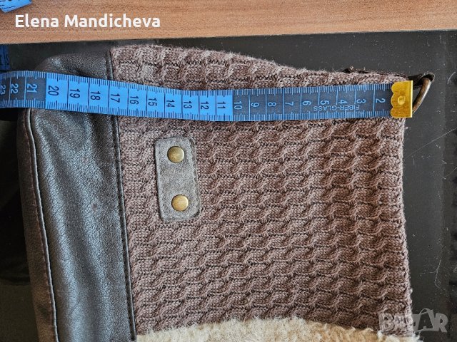 Бохо чанта от Happy Owls Antoinette Deli Atelier, естествена кожа, снимка 12 - Чанти - 44156766