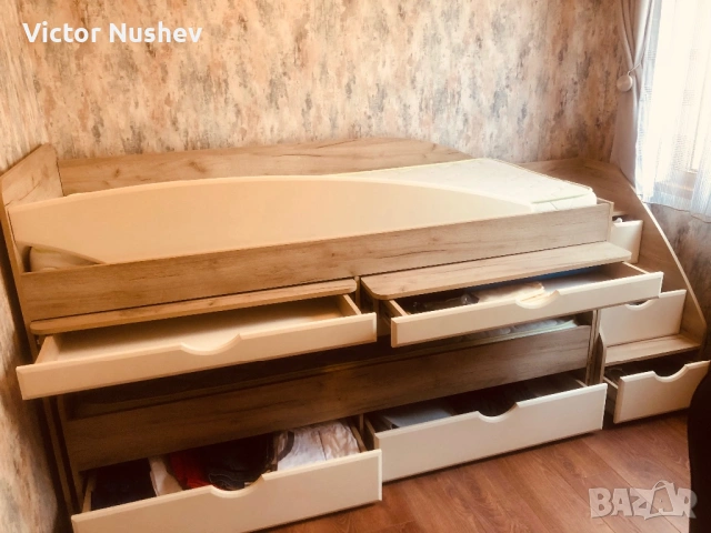 Цялостно обзавеждане за детска стая, снимка 4 - Мебели за детската стая - 53464441