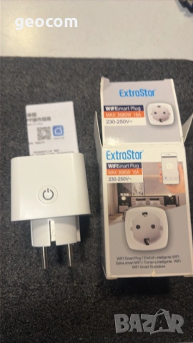 EXTRASTAR Smart WiFi Mini Plug with Wireless Socket (16А,3680W), снимка 2 - Друга електроника - 53761902