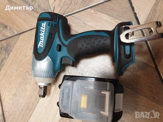нов ударен гайковерт с нова батерия Makita, снимка 3 - Винтоверти - 52930229