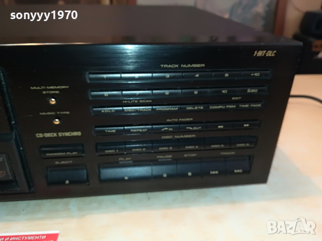 PIONEER PD-M650 MADE IN JAPAN ВНОС ENGLAND, снимка 6 - Ресийвъри, усилватели, смесителни пултове - 36216776