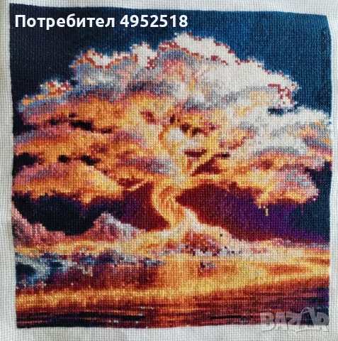 гоблени кръстат бод , снимка 2 - Гоблени - 56124558