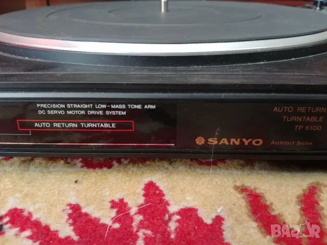 Грамофон SANYO TP6100, снимка 3 - Грамофони - 48546642