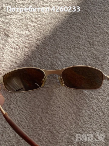 OAKLEY SQUARE WIRE 2.0 SUNGLASSES Platinum Frames w/ Gold Iridium Lenses, снимка 6 - Слънчеви и диоптрични очила - 50739974
