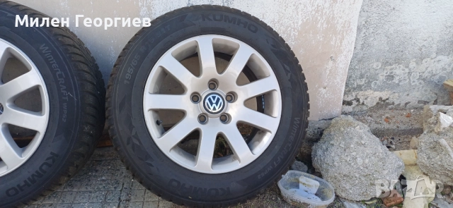 Джанти за vw 5x112 15цола, снимка 2 - Гуми и джанти - 52028706