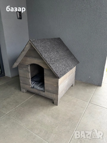 Кучешка къщичка с възглавница, снимка 2 - За кучета - 53118607