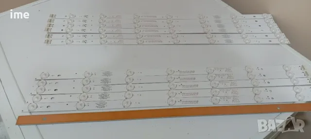 Подсветка 12бр, 7 диода. LED Backlight ODT-550-OD30 / 0D55D14R-ZC21FG01., снимка 3 - Части и Платки - 49228746