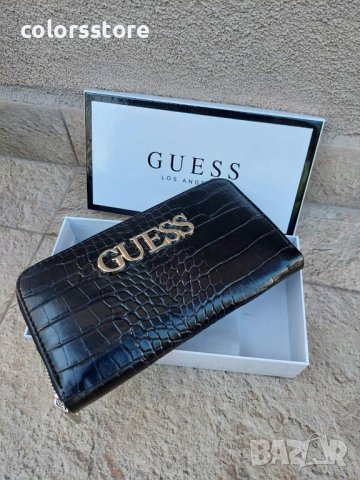 Черно портмоне  Guess код D-IM98AG, снимка 2 - Портфейли, портмонета - 41058984
