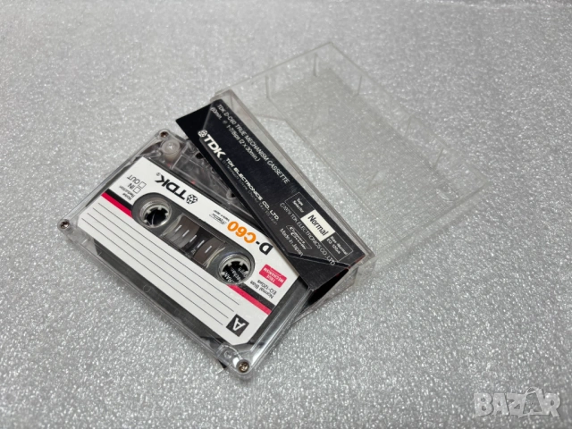Колекционерска Аудио Касета TDK D-C60 "True Mechanism" от 1979 год., произведена в Япония. 