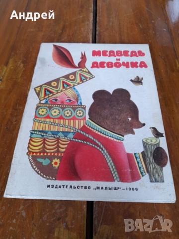 Книга Медвед и Девочка, снимка 1 - Детски книжки - 36104688