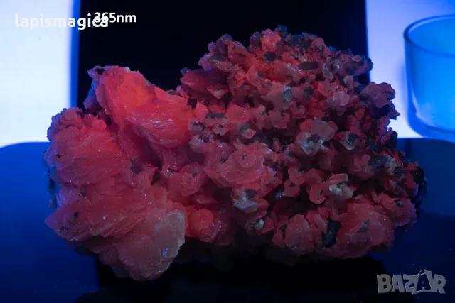 Голяма друза кварц с калцит и галенит от България 2400g, снимка 3 - Други ценни предмети - 48630254