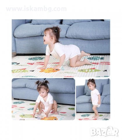 ДВУЛИЦЕВА ДЕТСКА ПОСТЕЛКА ЗА ИГРА С РАЗМЕРИ 2 Х 1.8 М. - код 2804, снимка 7 - Други - 33917190