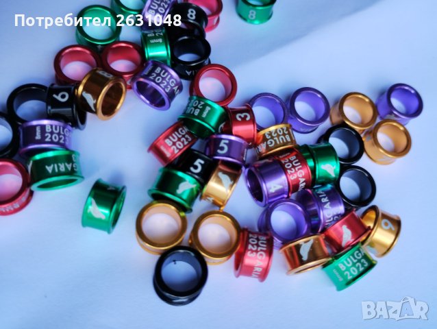 пръстени за птици и гълъби 8 м, снимка 13 - За птици - 40896856