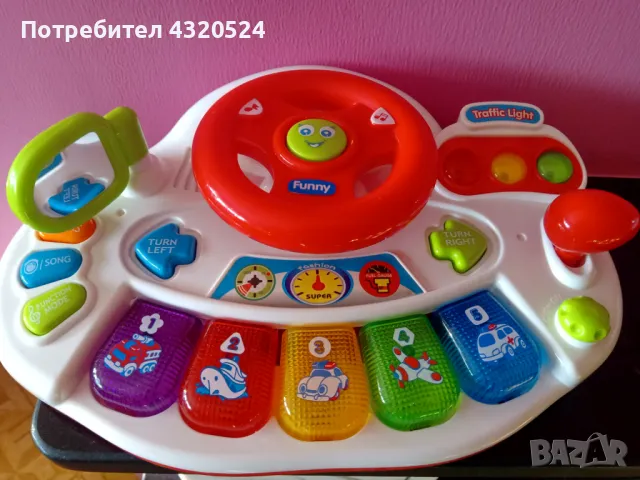 Бебешки музикален волан , снимка 2 - Музикални играчки - 48391849