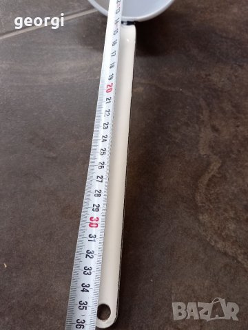 Ретро емайлиран черпак , снимка 4 - Антикварни и старинни предмети - 35994662