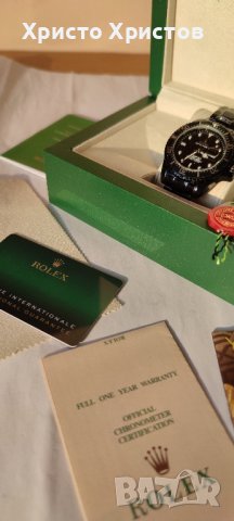 Новогодишна промоция!Мъжки луксозен часовник Rolex Submariner , снимка 9 - Мъжки - 41513222