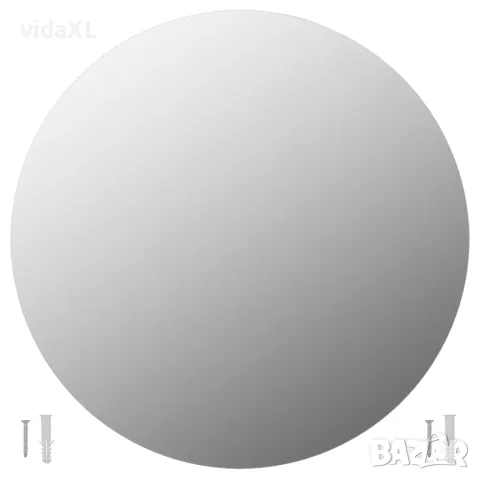 vidaXL Стенно огледало, 60 см, кръгло