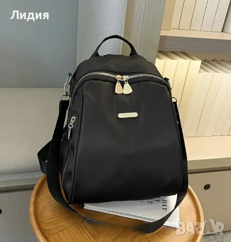 Нова дамска текстилна раница 