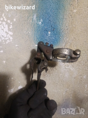 Shimano 31.8 преден обтегач горно дърпане, снимка 5 - Части за велосипеди - 51968793