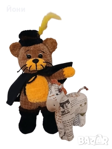 Ръчно изработени плюшени играчки , снимка 4 - Плюшени играчки - 52346457