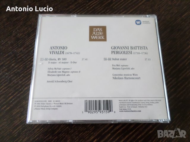 Vivaldi - Stabat Mater, снимка 3 - CD дискове - 40819663
