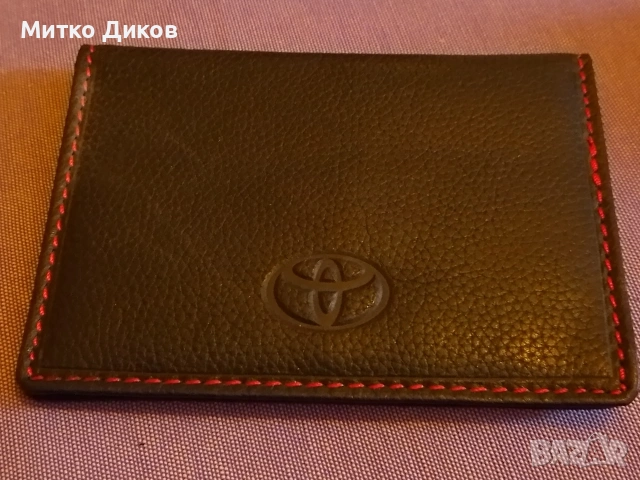 Калвче за документи карти визитки естествена кожа на KIA КИА ново, снимка 2 - Портфейли, портмонета - 53470739