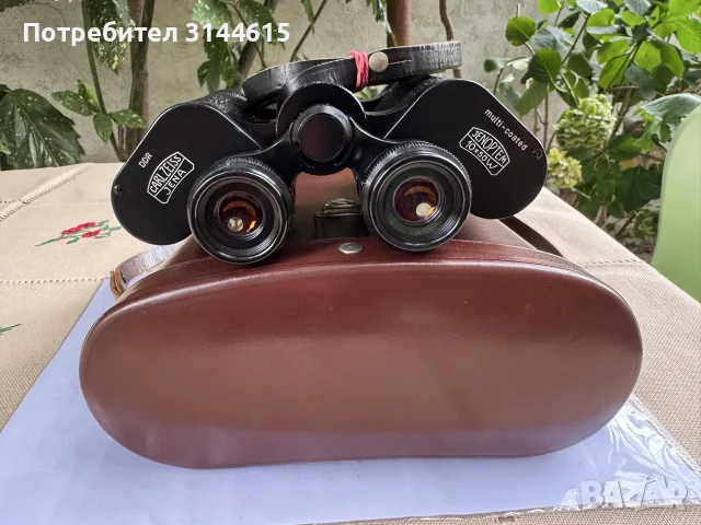 Бинокъл Carl Zeiss Jena 10x50, снимка 8 - Оборудване и аксесоари за оръжия - 55707715