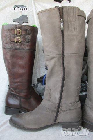 мото тиин УНИСЕКС ботуши TAMARIS® original, 40, BIKER BOOTS, рокер, чопър боти, хард,естествена кожa, снимка 8 - Дамски ботуши - 26896128