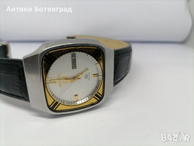 Един от първите кварцови часовници на Seiko, снимка 4 - Мъжки - 44487954