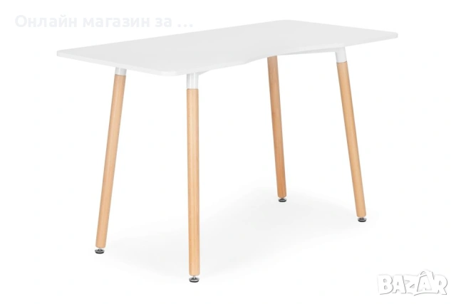 Трапезна маса / бюро в скандинавски стил ModernHome 120*60cm, снимка 5 - Маси - 53380377