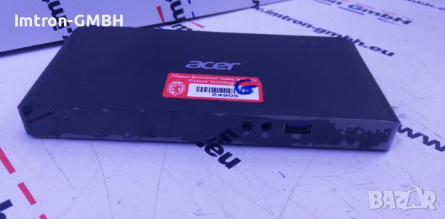 Докинг станция Acer USB Type-C без AC адаптер за лаптоп / Power Delivery, снимка 3 - UPS захранвания - 40796861