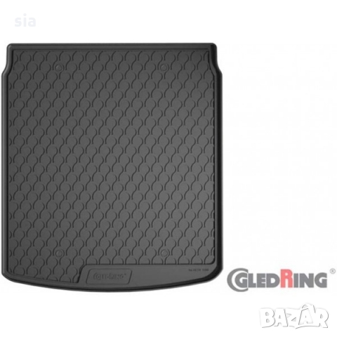 Гумена стелкa за багажник Gledring съвместима за AUDI A6 AVANT C8 2018 + GL