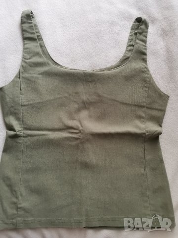 Дамски зелен потник, снимка 1