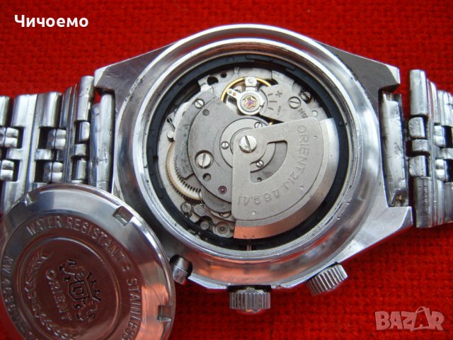Ориент  автомат,голям мъжки часовник, снимка 10 - Антикварни и старинни предмети - 36787714