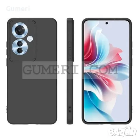Oppo Reno11 F Силиконов Гръб - черен, снимка 5 - Калъфи, кейсове - 48835817