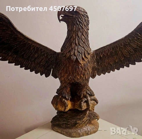 Скулптурата на Орел 1890г., снимка 4 - Статуетки - 53076920