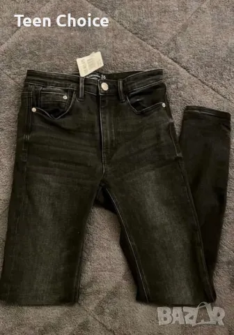 Черни дънки Stradivarius