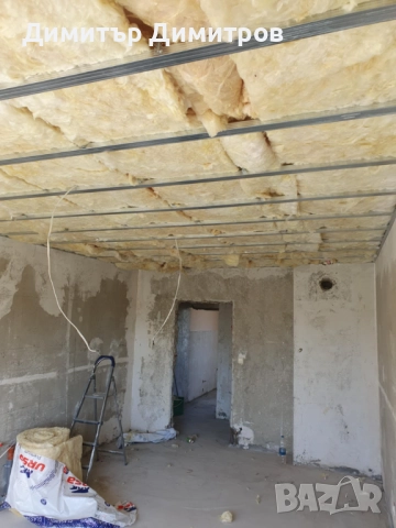 Монтаж на гипсокартон,шпакловка,боядисване с латекс и др., снимка 3 - Ремонти на апартаменти - 51855741