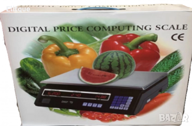 Електронен кантар с капацитет 40 кг и вградена батерия, снимка 6 - Друга електроника - 52815673