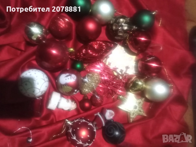 Играчки за елха и гирлянди , снимка 10 - Декорация за дома - 52665933