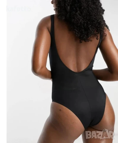 Черен цял бански интересен модел, снимка 4 - Бански костюми - 51151161
