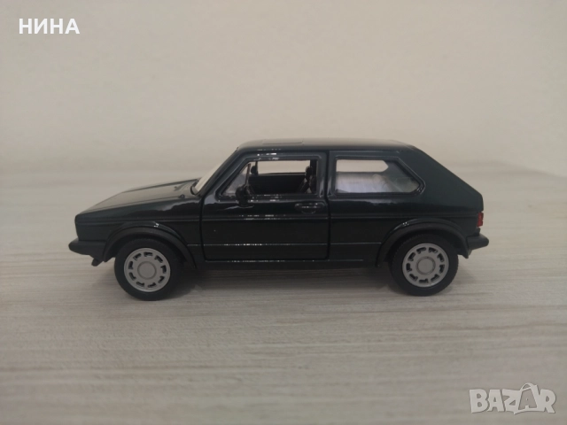 Метална количка Volkswagen Golf 1 GTI !!!, снимка 3 - Колекции - 52222646