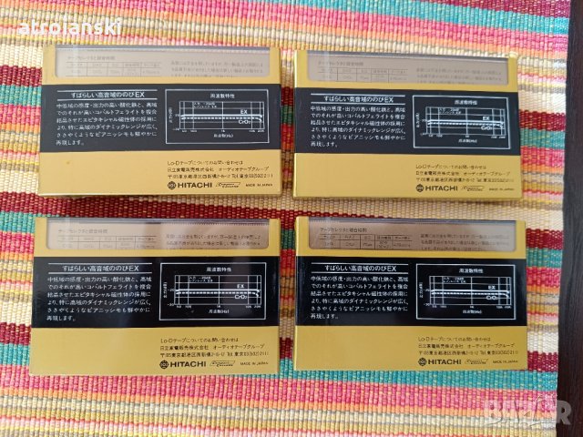 Аудио касети HITACHI / Lo-D, снимка 17 - Аудио касети - 32210524