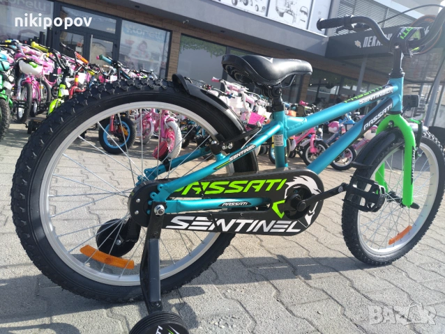 PASSATI Алуминиев велосипед 20" SENTINEL син, снимка 6 - Велосипеди - 53773296