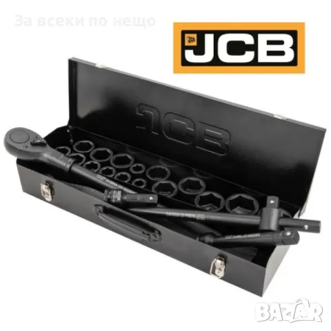 Гедоре с ударни вложки 21 части 34'' 6-стенно JCB, снимка 4 - Гедорета - 50344909